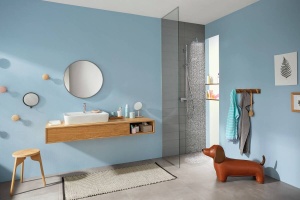 Душевая стойка Hansgrohe Croma 27630000 для душа, с термостатом - 3