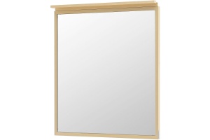 Зеркало Allen Brau Priority 70 с подсветкой латунь матовый