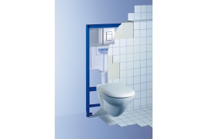 Система инсталляции для унитазов Grohe Rapid SL 38775001 4 в 1 с кнопкой смыва - 3