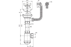 Мойка кухонная Granula GR-4801 базальт - 3