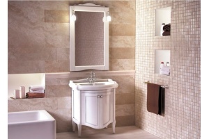 Зеркало Cezares Lorenzo bianco patinato - 3