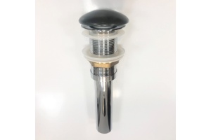 COMFORTY. Донный клапан с керамическим верхом, графит  матовый, DK-01 MDH