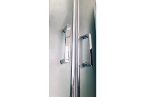 Душевая кабина Royal Bath BK 120x80 R профиль хром стекло матовое - 3