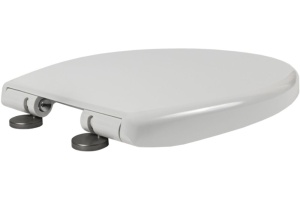 Крышка-сиденье Jacob Delafon July 17503 с микролифтом, петли хром - 2