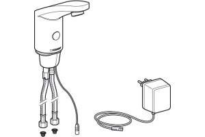 116.145.21.1 HyTronic185 IR смесит.бесконт, с внутр.регулир.темпер,230В хр.гл. - 2