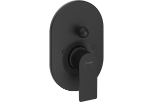 Смеситель для ванны с душем Hansgrohe Rebris E черный матовый