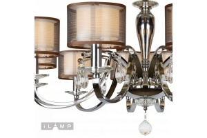 Подвесная люстра iLamp Mario RM16001/10CR - 2