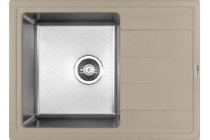 Мойка кухонная Florentina Комби 650 песочная