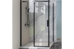 Душевой уголок Veconi Rovigo RV-070 150x90 профиль черный (RV070-15090PR-01-19C4)