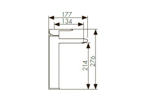 Смеситель Kaiser Estilo 62111 для раковины - 2