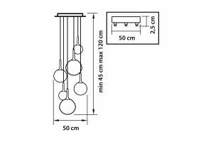 Подвесной светильник Lightstar Globo 813062 - 3