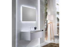 Комплект мебели Sanvit Кубэ-1 60 белый глянец