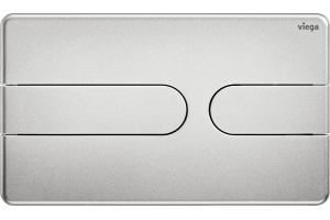 773069 Prevista Панель смыва для унитазов Visign for style 23, пластик, хром матовый, модель 8613.1 - 2