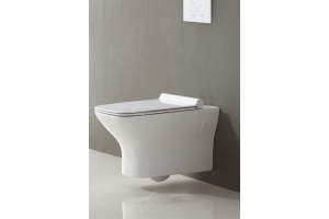 Унитаз подвесной BelBagno Romano BB248CHR безободковый - 2