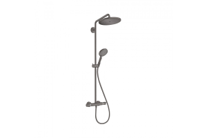 Душевая система Hansgrohe Croma Select S 280 1 режим струи 26890340, шлифованный черный хром