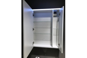 Зеркало-шкаф Roca Ronda 80 белое, с подсветкой - 2