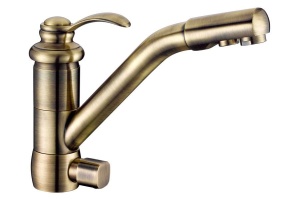 Смеситель Zorg Clean Water ZR 400 KF-47-BR для кухонной мойки