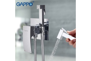Смеситель с гигиеническим душем Gappo Jacob G7207-1 - 3
