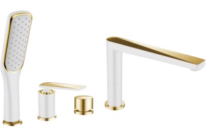 Смеситель Boheme Venturo 380-W на борт ванны