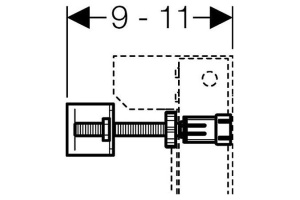 Комплект крепления для инсталляций Geberit  (242.048.00.1) - 2