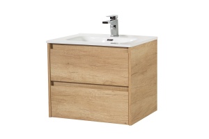 Тумба с раковиной BelBagno Kraft 70 светлое дерево - 2