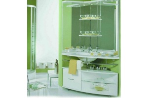 Мебельная раковина Акватон Меблико 102 см (1A70033RMB01L) - 2