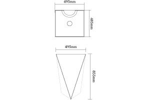 Рукомойник SantiLine SL-4009 - 2