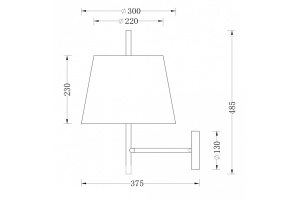 Бра Freya Sandy FR5118WL-01BS - 3