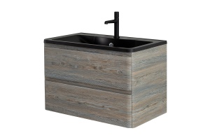 Тумба с раковиной BelBagno Albano 80 светлое дерево - 3