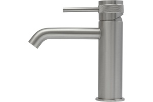 Смеситель для раковины Allen Brau Priority сталь матовый - 3