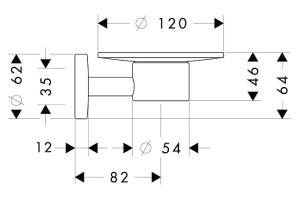 Мыльница Hansgrohe Logis - 2