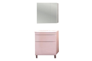 Тумба под раковину напольная Stella Polar Белинда 70 белая - 2