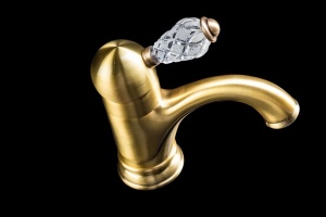 Смеситель для биде Boheme CRYSTAL бронза (306-CRST)