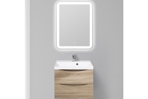 Тумба под раковину Belbagno Marino-Cer 60 светлое дерево - 2