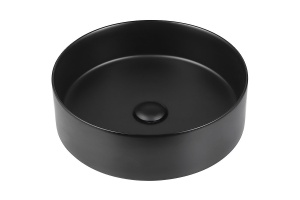Накладная раковина Vincea 40 черная матовая