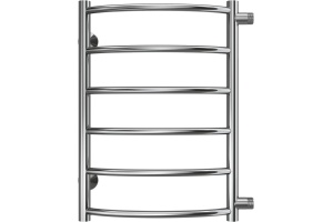 Водяной полотенцесушитель Terminus Классик П6 400x600 Хром боковое подключение