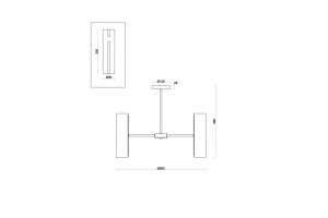 Люстра на штанге Freya Fiore FR5368CL-10BS - 2