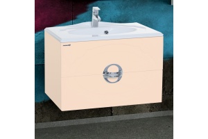 Тумба с раковиной Bellezza Флоренция 80 бежевая