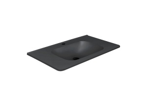 Мебельная раковина Vincea 80 черная