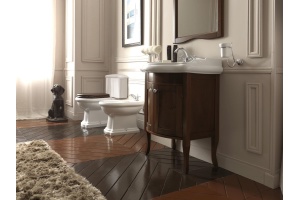 Чаша для унитаза-компакта Kerasan Retro 101301 горизонтальный выпуск - 3