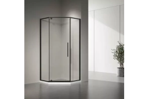 Душевой уголок Veconi Rovigo 90х90, черный (RV35B-90-01-C7)