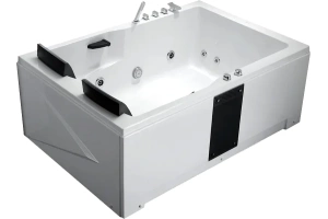 Акриловая ванна Gemy 180x120 с гидромассажем (G9061 B R)