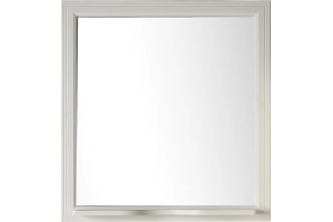 Зеркало ASB-Woodline Монте 80 бежевое, с полкой - 3