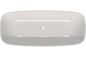 Ванна из литьевого мрамора Kolpa San Milo 174х75 бело-голубая