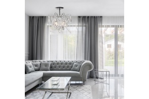 Люстра на штанге Escada Crown 682/4PL Chrome - 2