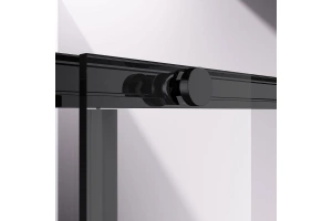 Душевой уголок Vincea Slim-N 130х80 профиль черный стекло прозрачное - 3