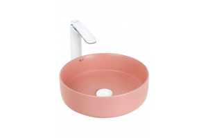 Раковина накладная Weltwasser WW Elbach 3134 MP 35.5 матовый розовый (10000004515) - 2