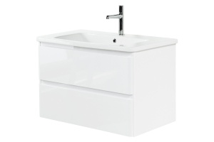 Тумба с раковиной BelBagno Albano 105 белый - 2