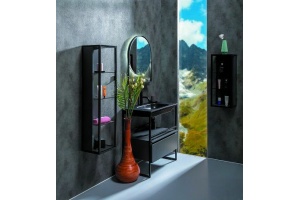 Раковина - столешница Armadi Art Vallessi 80 черный матовый - 2