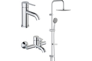 Душевой комплект STWORKI by Damixa Стокгольм HFDB97000 + HFSG10000 + HFSG02100